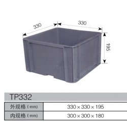 TP332灰色周转箱