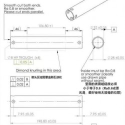 铝合金气缸缸简