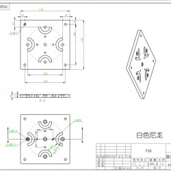 CNC加工尼龙件