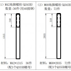 单头螺栓（Q355B）