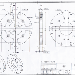 车铣加工2CR13过渡板