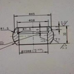 关节轴承外径偏沟50关节球净圈