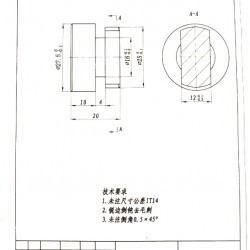 扶手接头