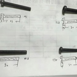 45#螺丝加工