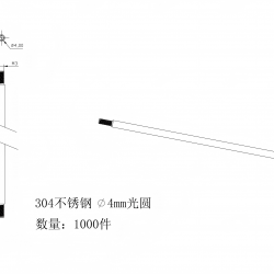 不锈钢双头丝杆